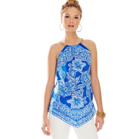 Lilly Pulitzer Tops - Lilly Pulitzer Cabana Halter Top